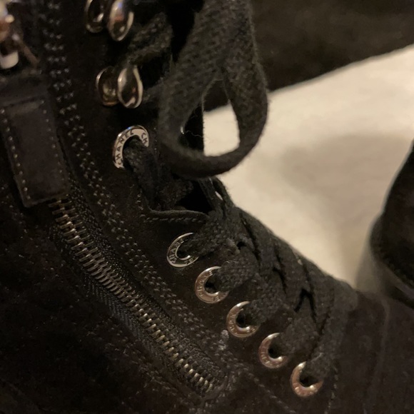 Chanel Quilted pattern combat boots - Picture 10 of 11